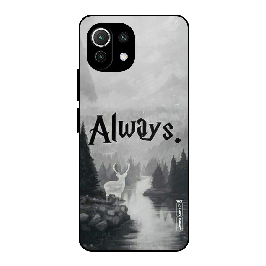 Invisible Deer Metal Back Case for Mi 11 Lite NE 5G
