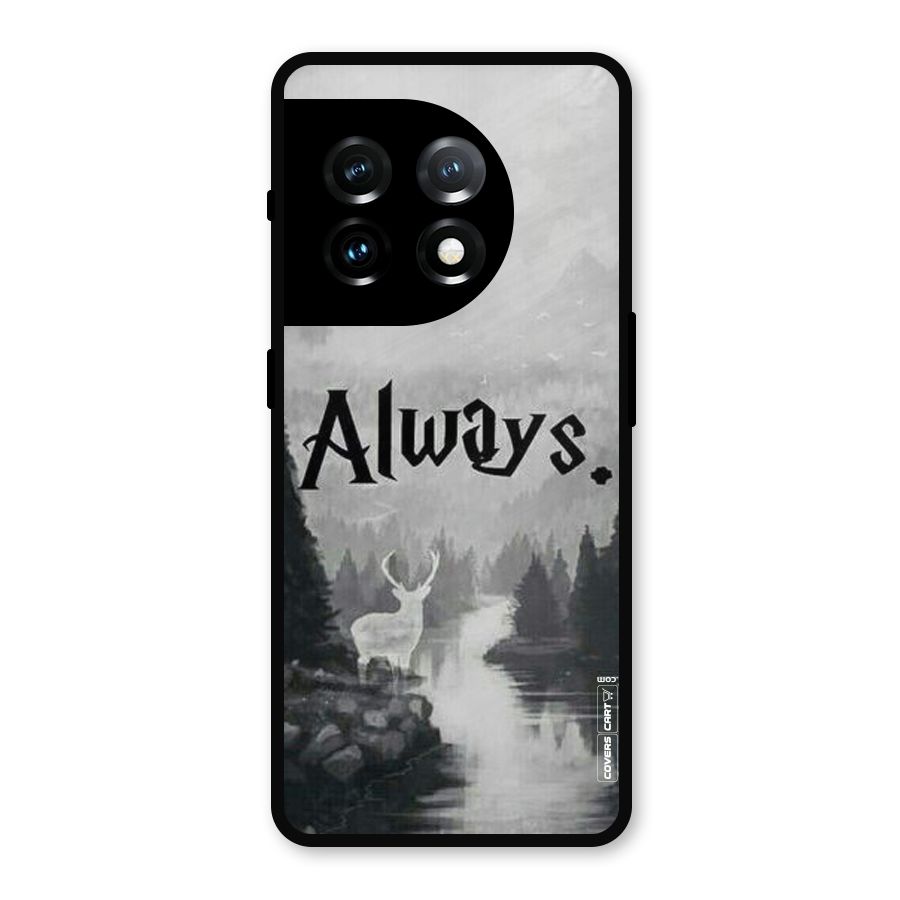 Invisible Deer Metal Back Case for OnePlus 11