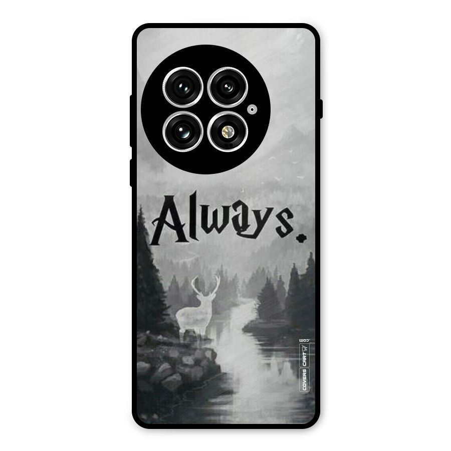 Invisible Deer Metal Back Case for OnePlus 13