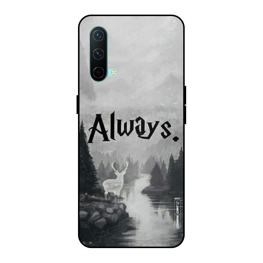 Invisible Deer Metal Back Case for OnePlus Nord CE 5G