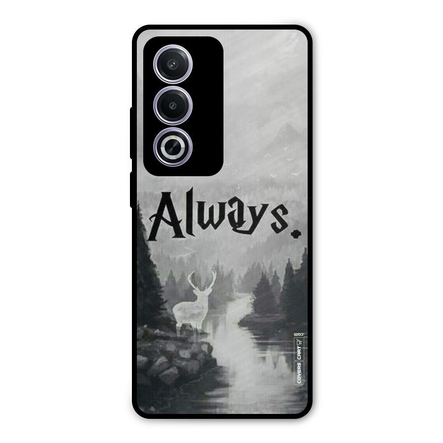 Invisible Deer Metal Back Case for Oppo A3 Pro