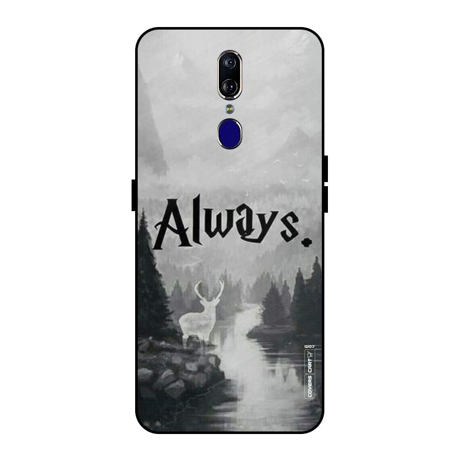Invisible Deer Metal Back Case for Oppo F11