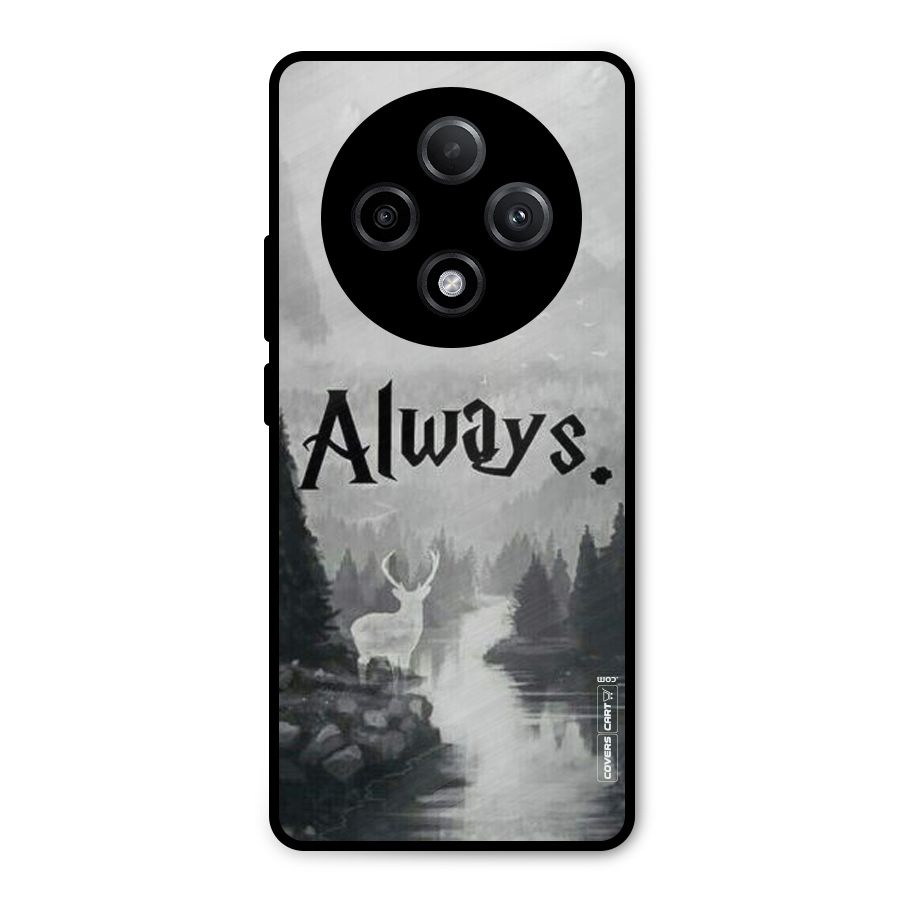 Invisible Deer Metal Back Case for Oppo F27 Pro Plus
