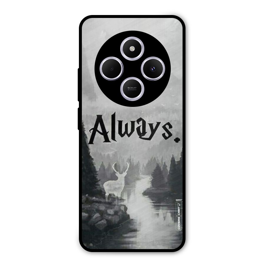 Invisible Deer Metal Back Case for Poco M7