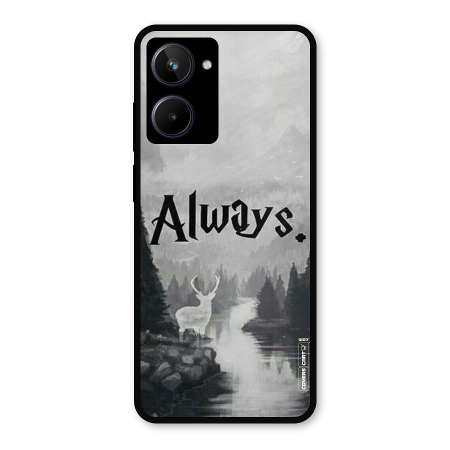Invisible Deer Metal Back Case for Realme 10