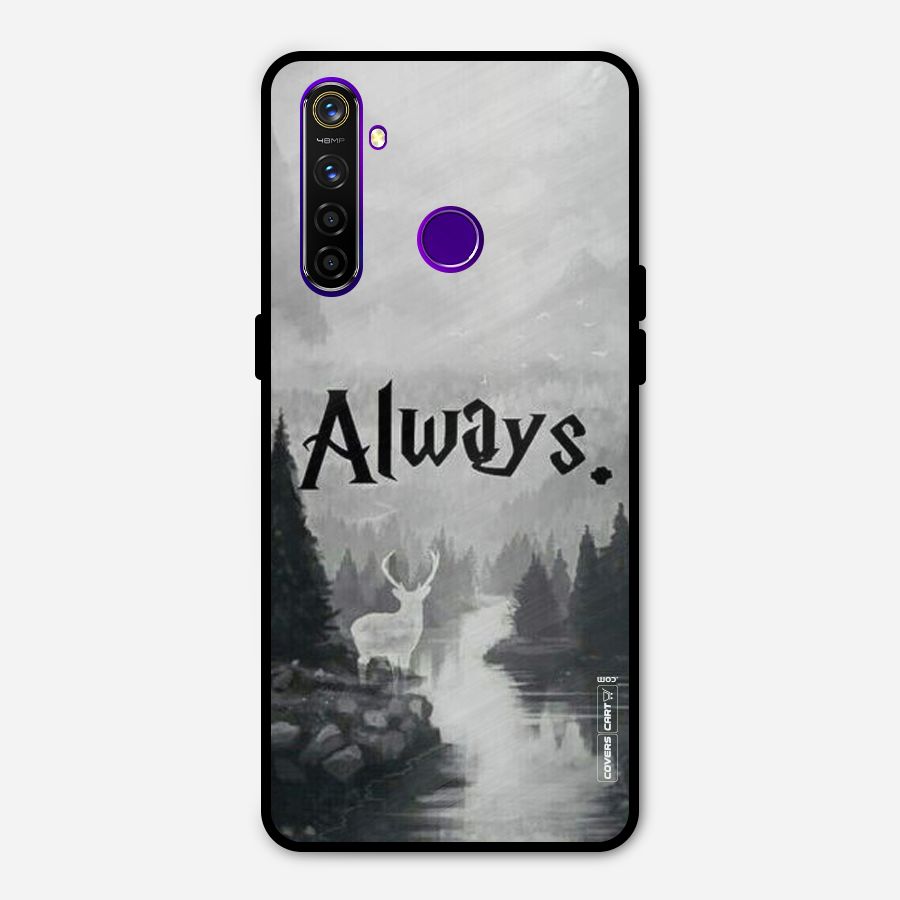 Invisible Deer Metal Back Case for Realme 5 Pro