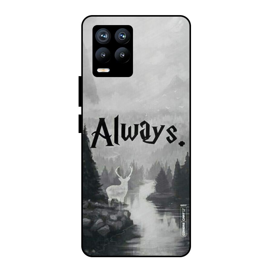 Invisible Deer Metal Back Case for Realme 8 Pro