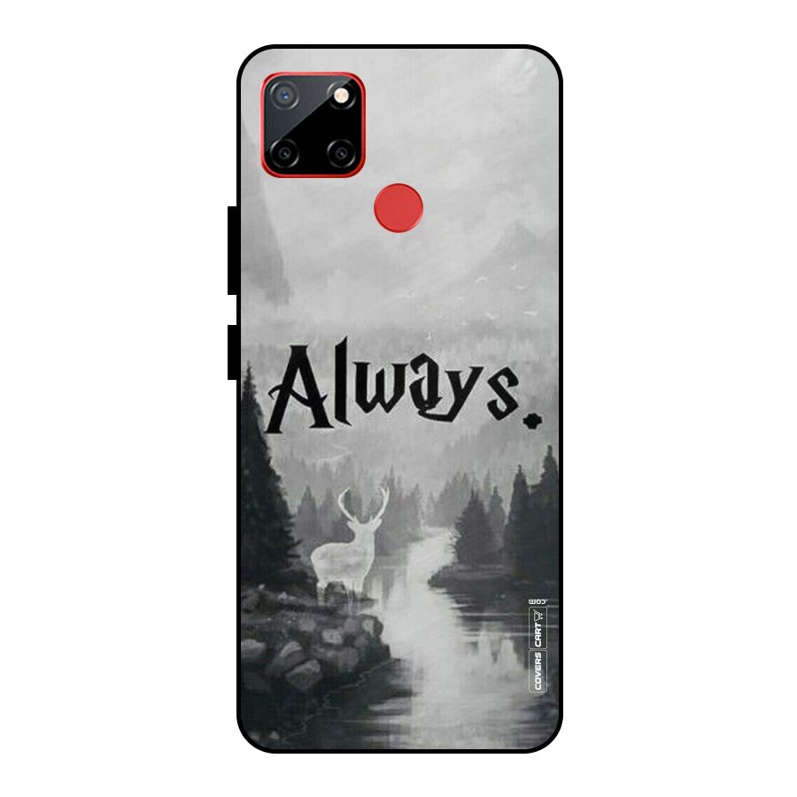 Invisible Deer Metal Back Case for Realme C12