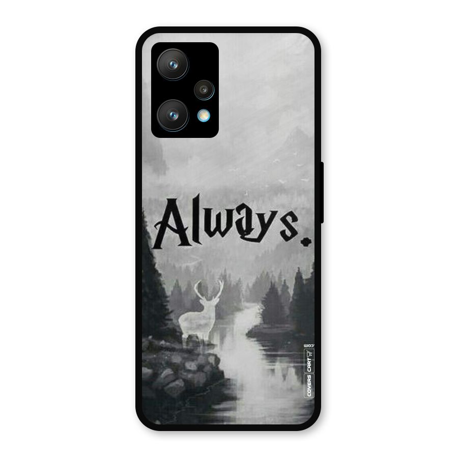 Invisible Deer Metal Back Case for Realme Narzo 50 Pro