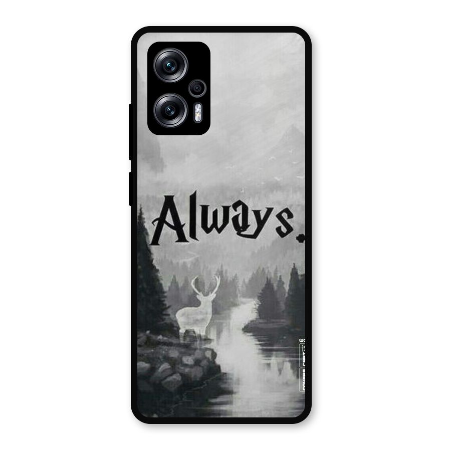 Invisible Deer Metal Back Case for Redmi K50i