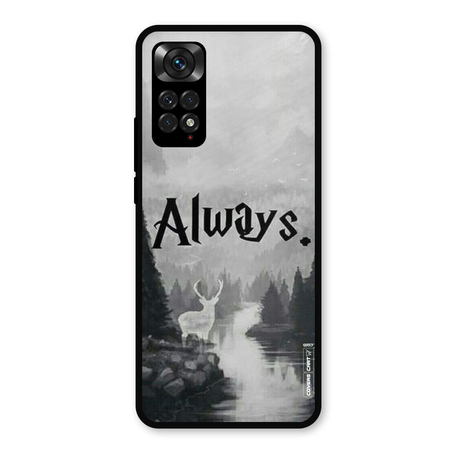 Invisible Deer Metal Back Case for Redmi Note 11s