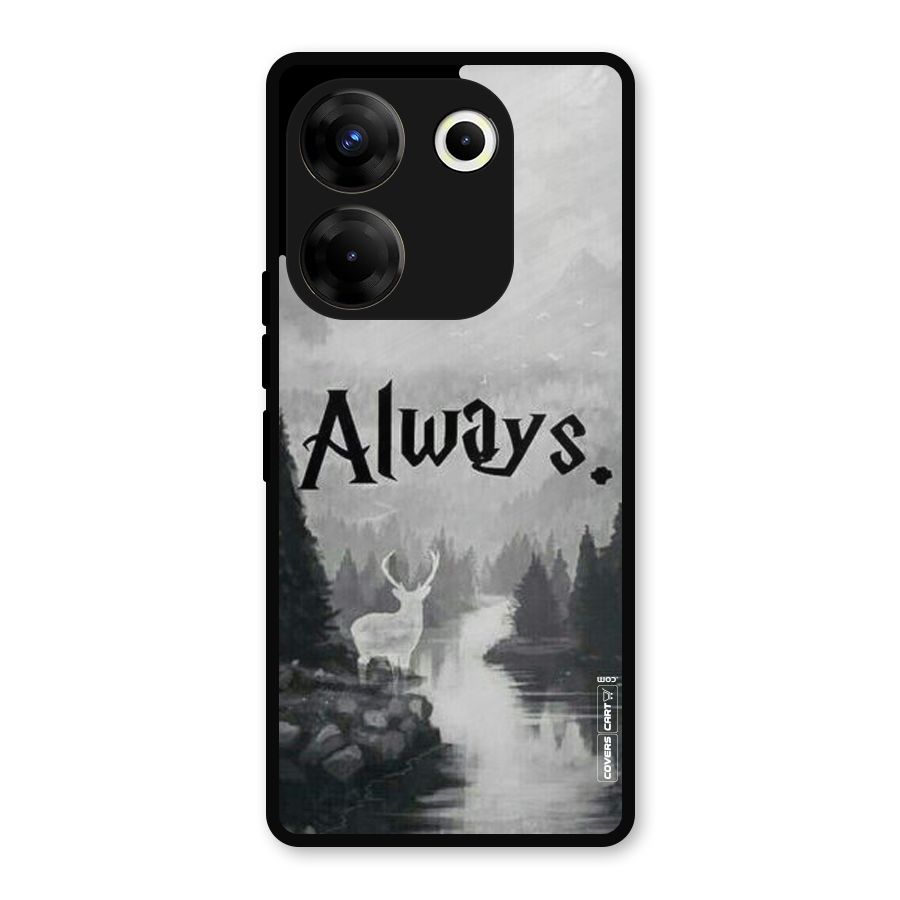 Invisible Deer Metal Back Case for Tecno Camon 20