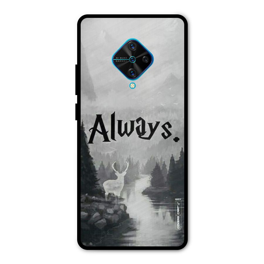 Invisible Deer Metal Back Case for Vivo S1 Pro