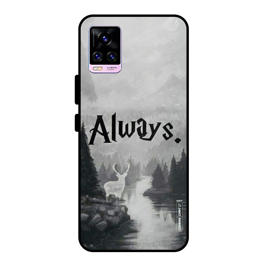 Invisible Deer Metal Back Case for Vivo V20 Pro