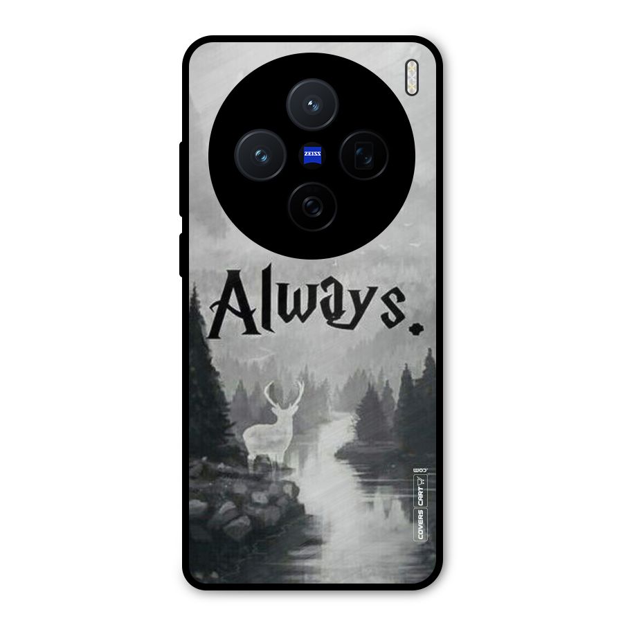 Invisible Deer Metal Back Case for Vivo X200