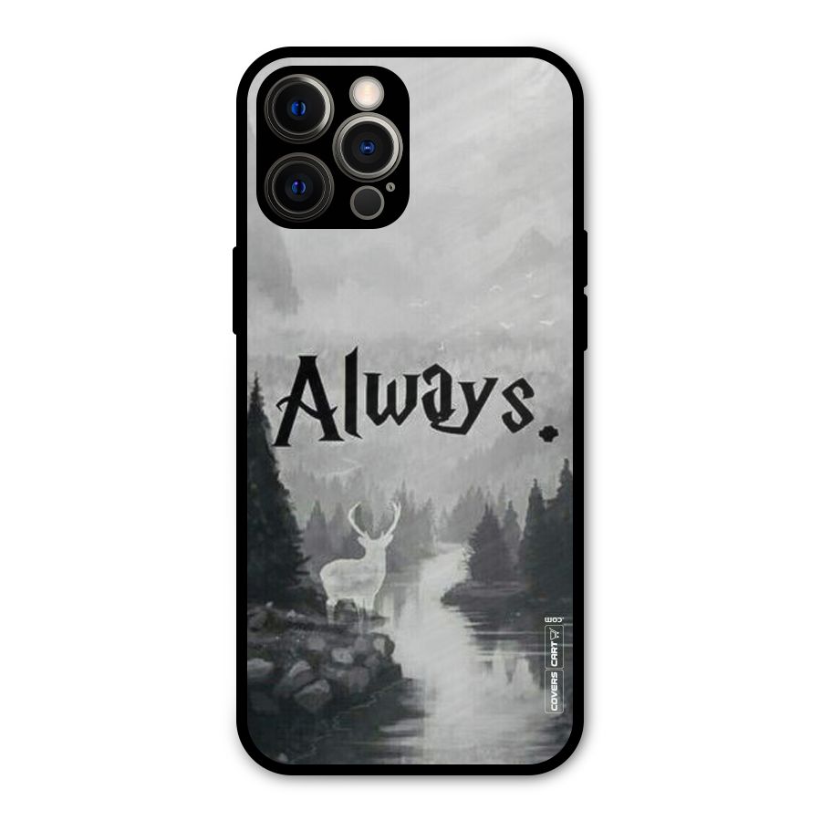 Invisible Deer Metal Back Case for iPhone 12 Pro Max
