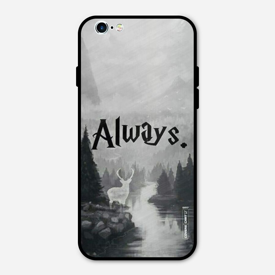 Invisible Deer Metal Back Case for iPhone 6 6s