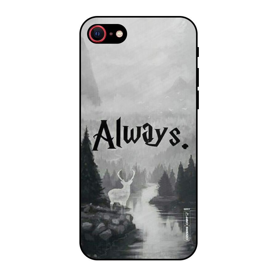 Invisible Deer Metal Back Case for iPhone 7