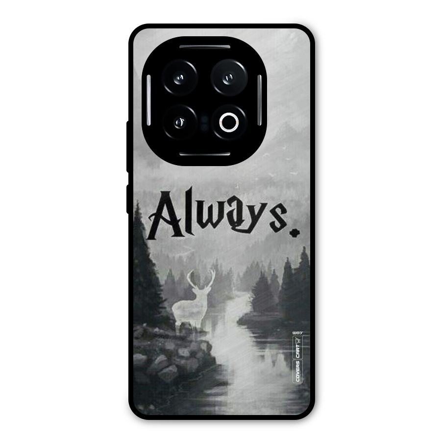 Invisible Deer Metal Back Case for iQOO 13