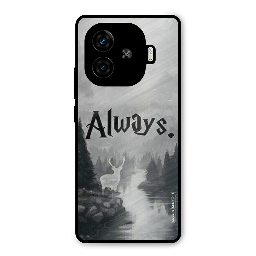 Invisible Deer Metal Back Case for iQOO Neo 10R