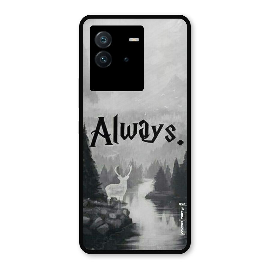 Invisible Deer Metal Back Case for iQOO Neo 6 5G
