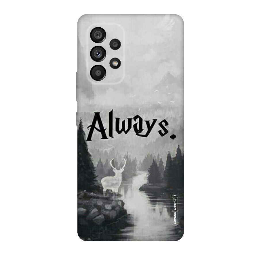 Invisible Deer Original Polycarbonate Back Case for Galaxy A53 5G