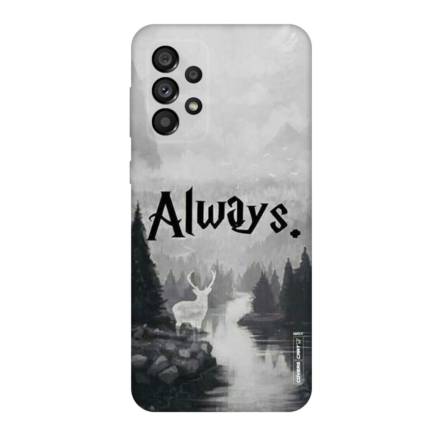 Invisible Deer Original Polycarbonate Back Case for Galaxy A73 5G
