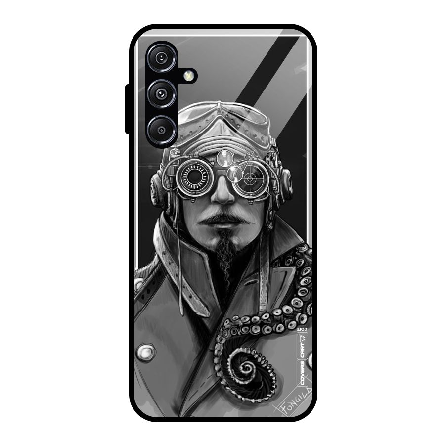 Ismaele Artwork Glass Back Case for Galaxy M34 5G