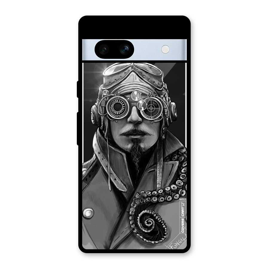 Ismaele Artwork Glass Back Case for Google Pixel 7a