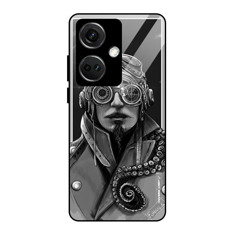 Ismaele Artwork Glass Back Case for OnePlus Nord CE 3 5G