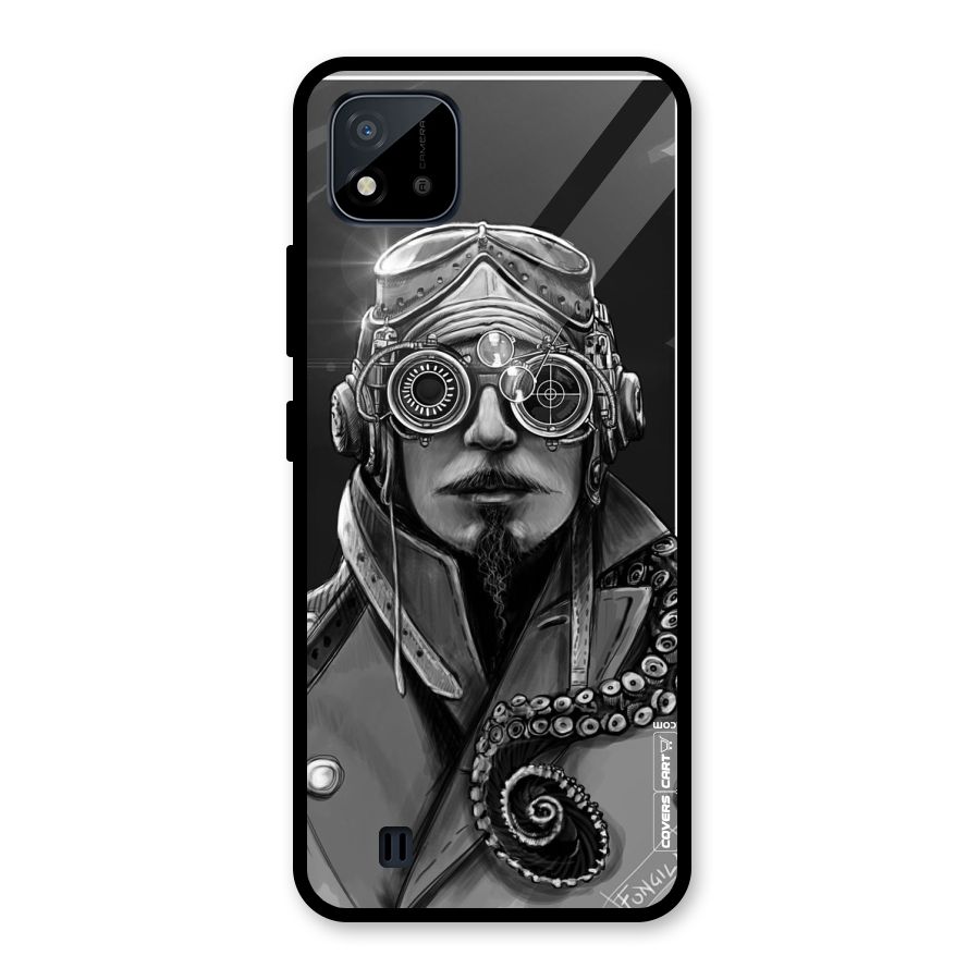 Ismaele Artwork Glass Back Case for Realme C11 2021