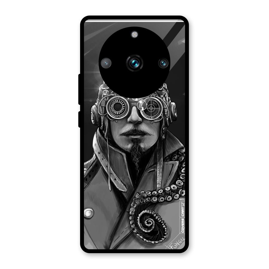 Ismaele Artwork Glass Back Case for Realme Narzo 60 Pro