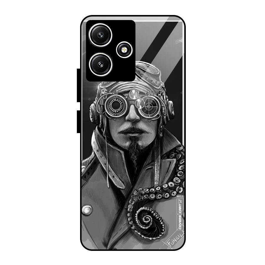 Ismaele Artwork Glass Back Case for Redmi 12 5G