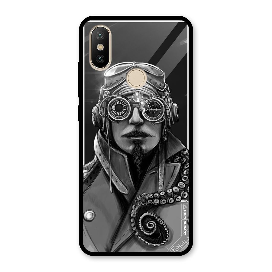 Ismaele Artwork Glass Back Case for Redmi A2