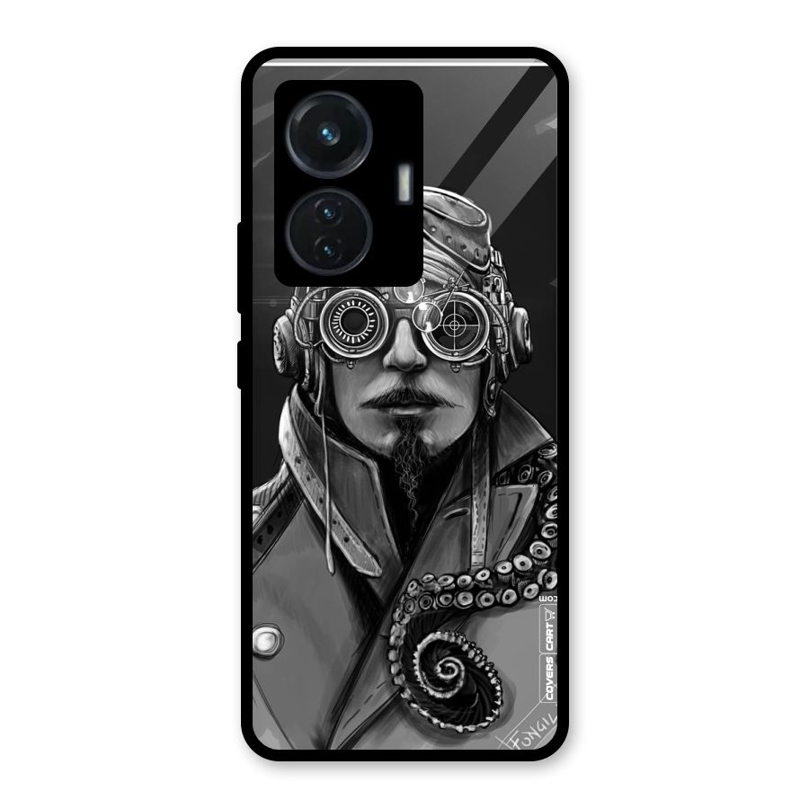 Ismaele Artwork Glass Back Case for Vivo T1 44W