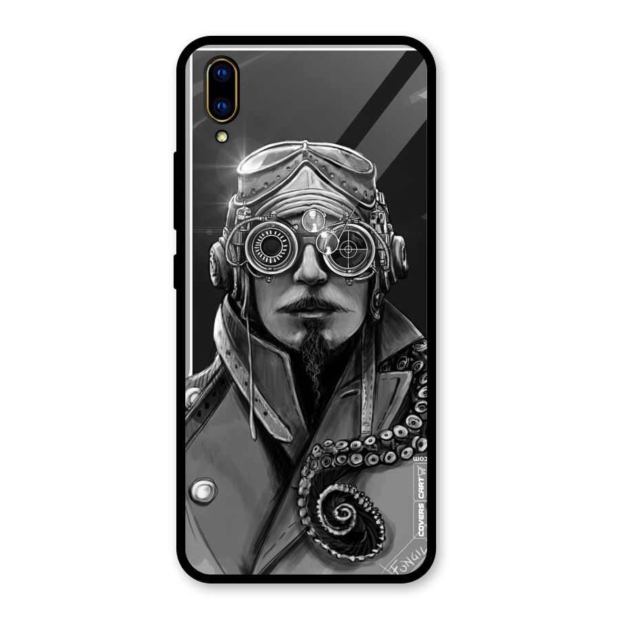 Ismaele Artwork Glass Back Case for Vivo V11 Pro