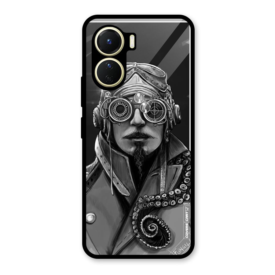 Ismaele Artwork Glass Back Case for Vivo Y16