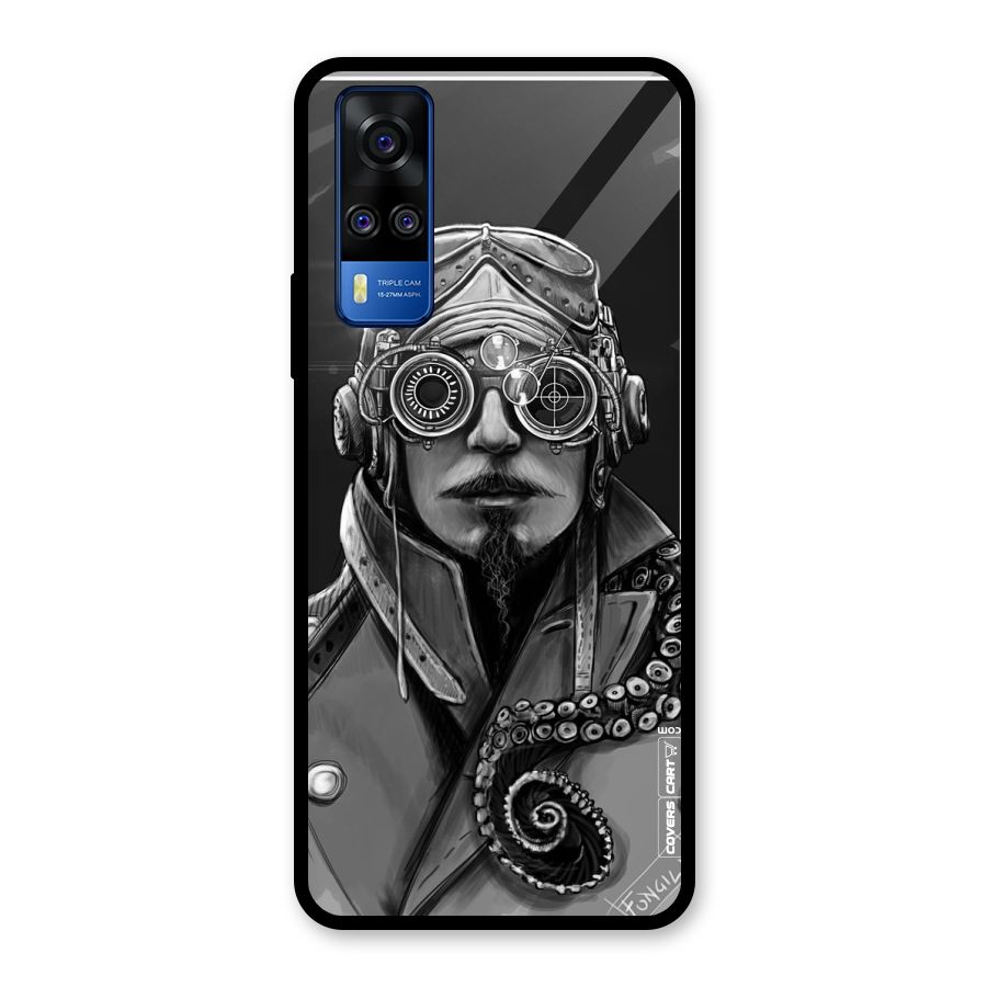 Ismaele Artwork Glass Back Case for Vivo Y31