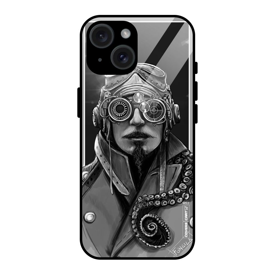 Ismaele Artwork Glass Back Case for iPhone 15