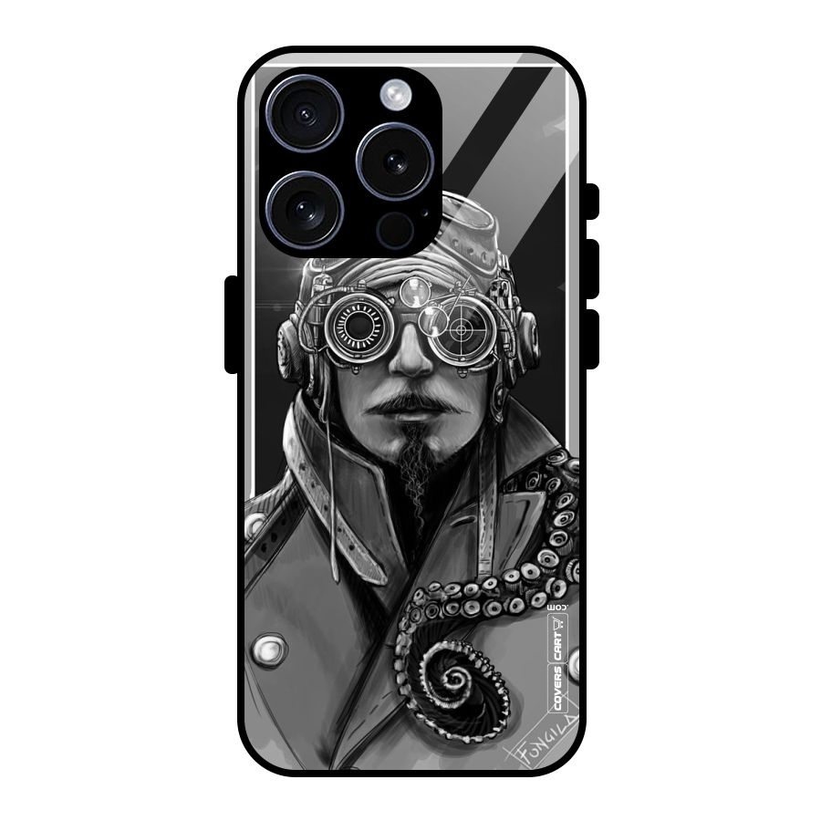 Ismaele Artwork Glass Back Case for iPhone 15 Pro