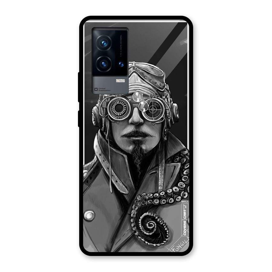 Ismaele Artwork Glass Back Case for iQOO 9 5G