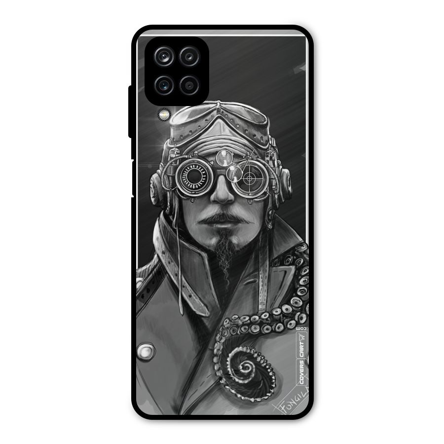 Ismaele Artwork Metal Back Case for Galaxy A12