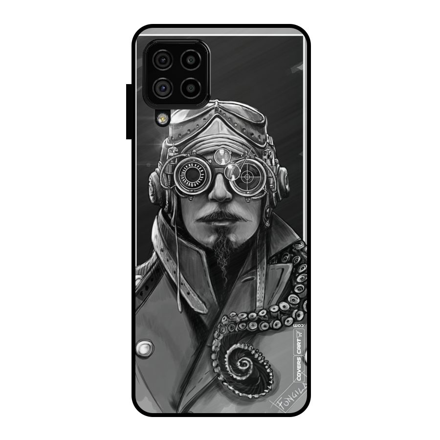 Ismaele Artwork Metal Back Case for Galaxy A22 4G