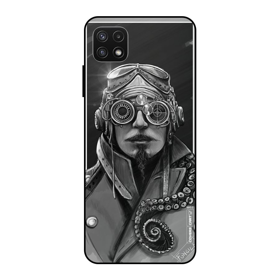 Ismaele Artwork Metal Back Case for Galaxy A22 5G