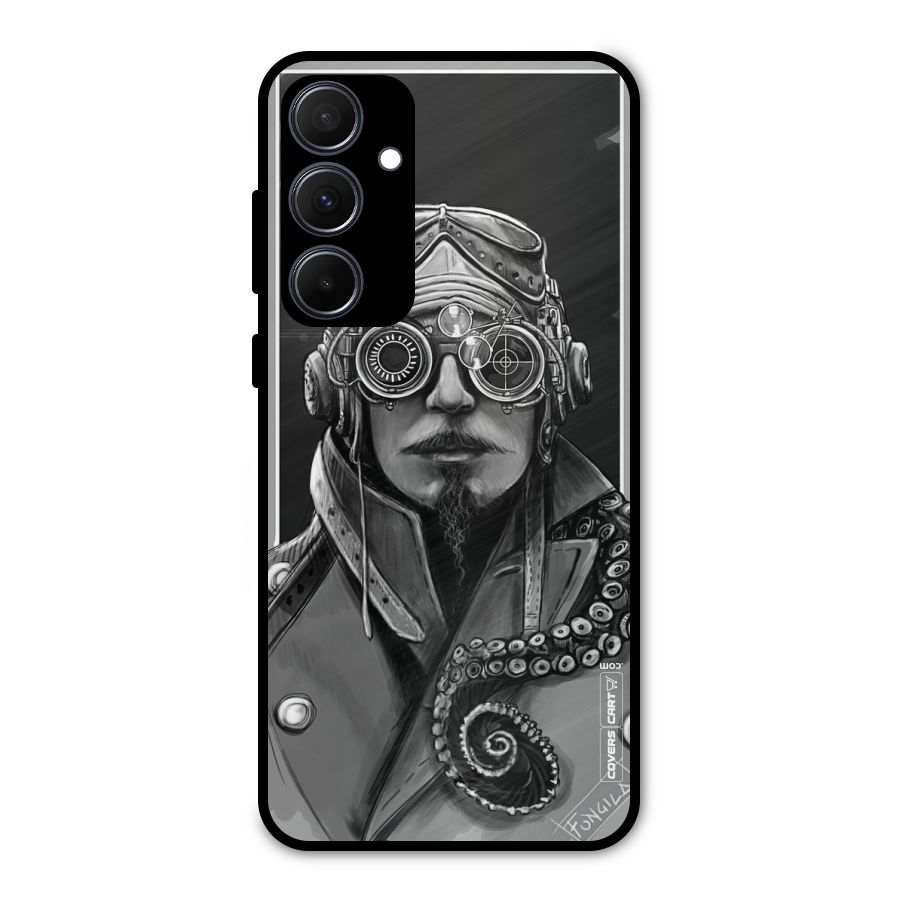 Ismaele Artwork Metal Back Case for Galaxy A35