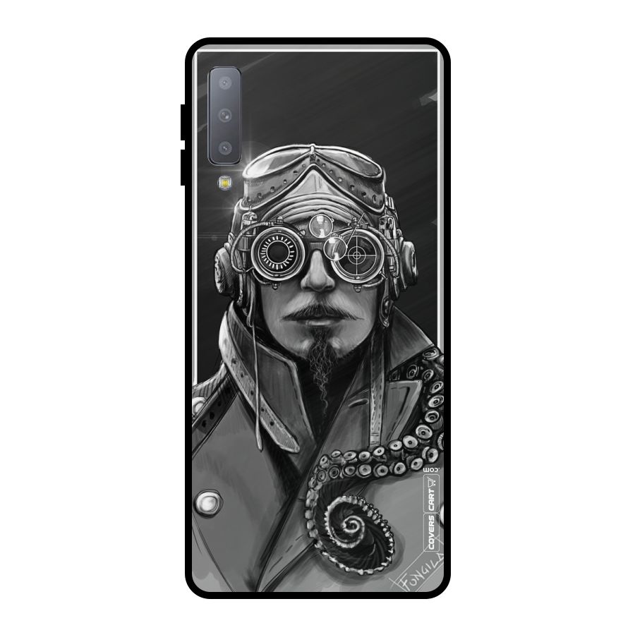 Ismaele Artwork Metal Back Case for Galaxy A7 (2018)