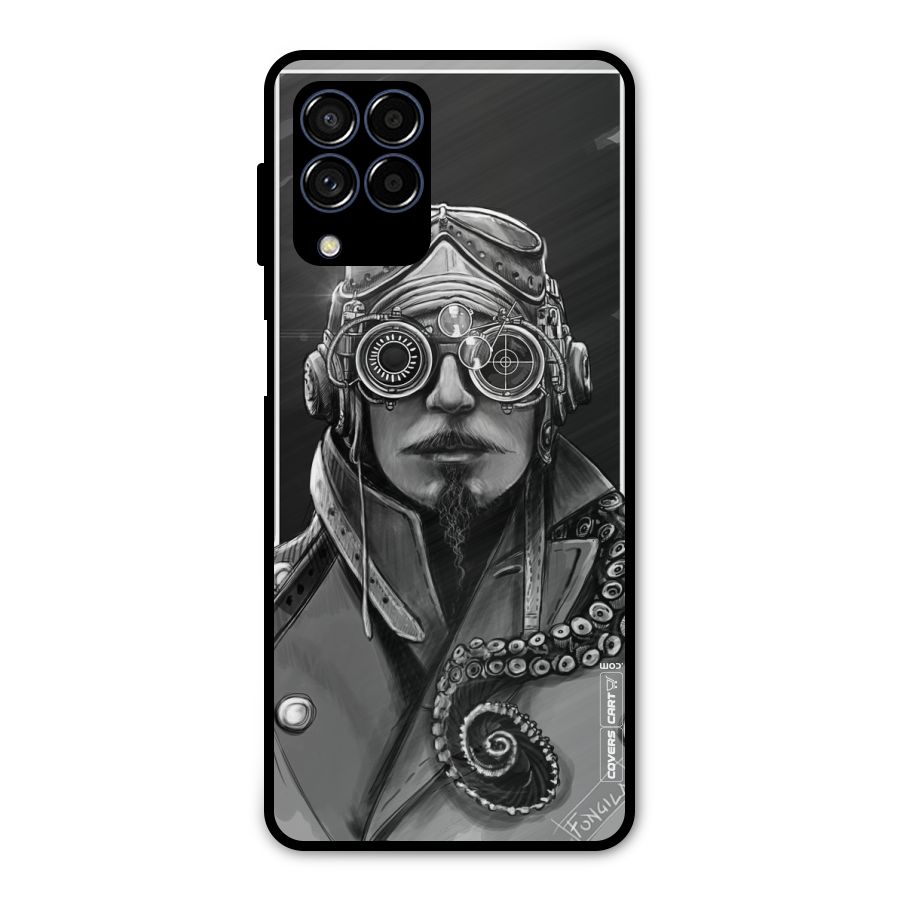 Ismaele Artwork Metal Back Case for Galaxy M53 5G