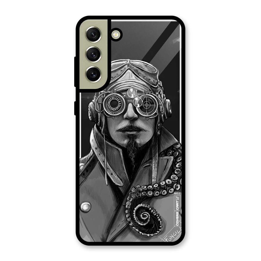 Ismaele Artwork Metal Back Case for Galaxy S21 FE 5G (2023)