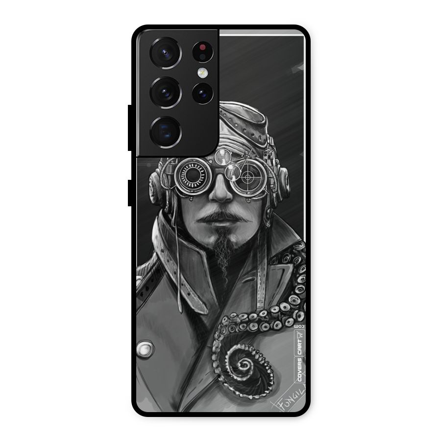 Ismaele Artwork Metal Back Case for Galaxy S21 Ultra 5G