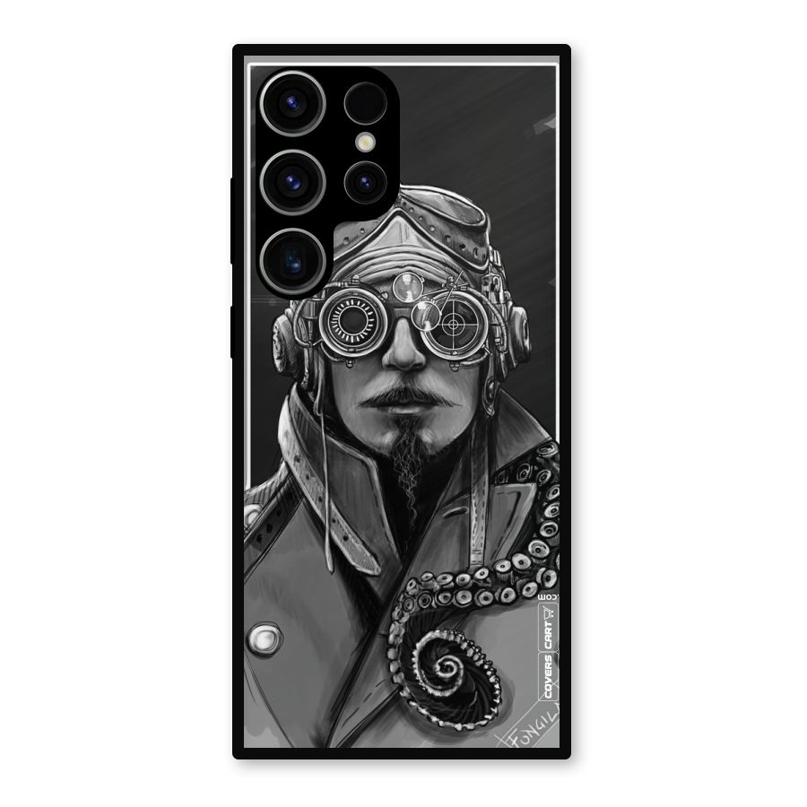 Ismaele Artwork Metal Back Case for Galaxy S23 Ultra